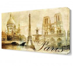 Paris Şehir Tablosu Tablosu