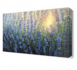 Küçük Mor Çiçekler Tablosu