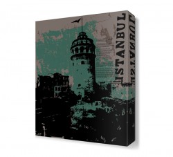 Galata Kulesi İstanbul Tablosu