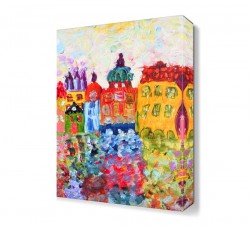 Rengarenk Evler Tablo