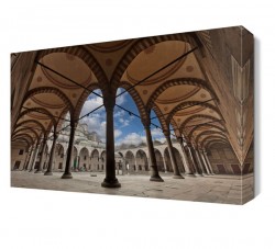 Cami Avlusu Canvas Tablo