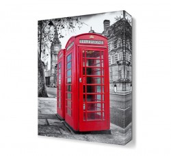 New York Kırmızı Telefon Kulübe Tablosu