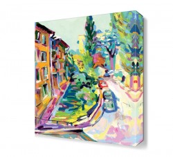 Renkli Arabalar Canvas Tablo