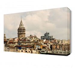 Galata Kulesi Manzara Tablosu