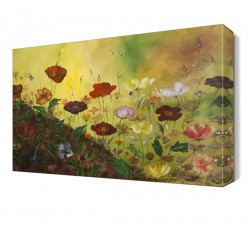 Çiçek Bahçesi 2 Canvas Tablo