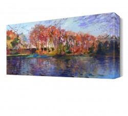 Nehir Kıyısı Tablo