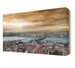 Galata Köprüsü Canvas Tablo