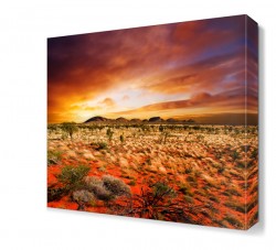 Batan Güneş Manzarası Canvas Tablo