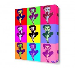 Betty Boop Canvas Tablo (1)