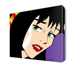 Pop Art Model3 Canvas Tablo (1)