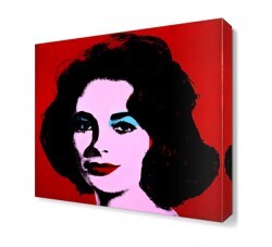 Liz Pop Art Canvas Tablo (1)