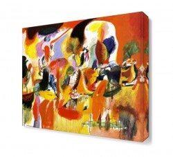 A.Gorky Soyut6 Canvas Tablo (1)