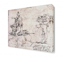 İllustraion for Virtue Canvas Tablo