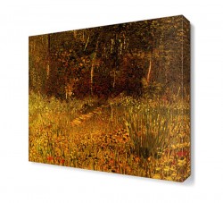 Bahçedeki Otlar Canvas Tablo