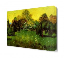 Yeşil Bahçe Canvas Tablo