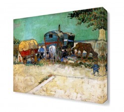 At Arabası Canvas Tablo (1)