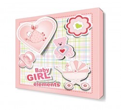 Bebek Çocuk Odası Canvas Tablo (1)