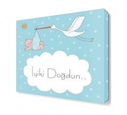 İyiki Doğdun Canvas Tablo