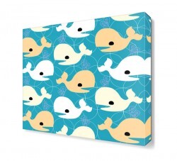 Sevimli Yunuslar Canvas Tablo (1)