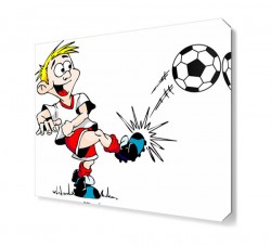 Futbolcu Canvas Tablo