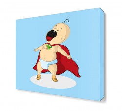 Super Bebek Canvas Tablo