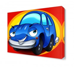 Süper Araba Canvas Tablo