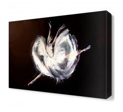 Ballerina Canvas Tablo