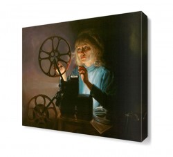 Virgil Elliott Sinema Canvas Tablo (1)