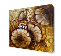 Kahverengi Çiçek Tablosu