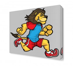 Koşan Aslan Tablosu