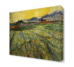 Yeşil Tarla Tablosu