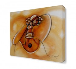 Şapkalı Esmer Kadın