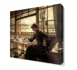 Oturan Kadın Tablosu