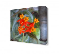 Kırmızı ve Sarı Çiçek Tablosu