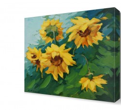 Sarı Papatya Canvas Tablo