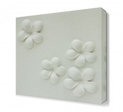 Kabartma Çiçek Tablosu