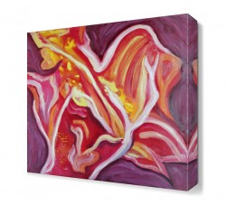 Yağlı Boya Çiçek Canvas Tablo