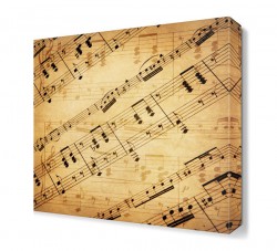 Müzik Notaları Tablo